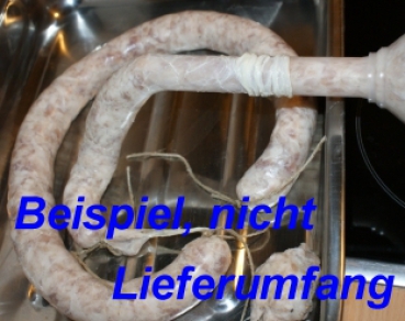 Sausage filler 0.9 kg, sausage syringe, sausages, with instructions and recipes